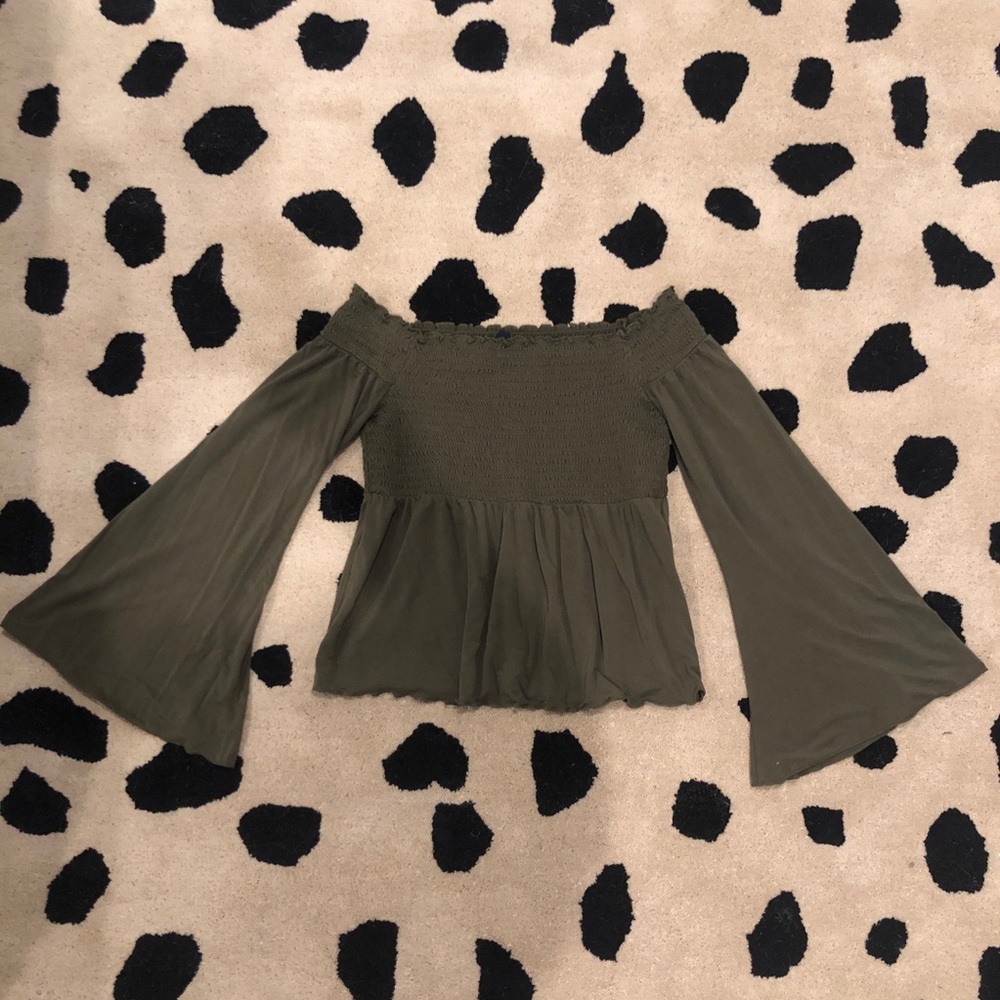 American Eagle Bell Sleeve Top